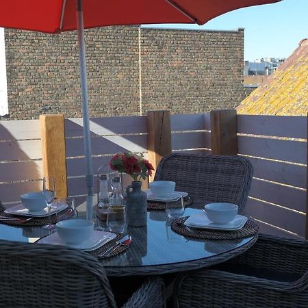 The Rooftop - A Trendy New Apartment With Airconditioning, Large Terrace & Free Parking Ostende Extérieur photo